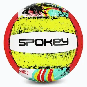 Spokey LIBERO Volejbalový míč, vel. 5, červeno-žlutý obraz