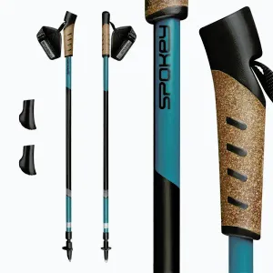 Spokey PEAK Hole Nordic Walking, 2dílné, modré obraz