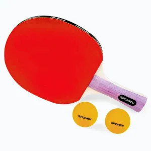 Spokey SMASH SET ** Pingpongová sada - 1 pálka, 2 míčky, pouzdro obraz