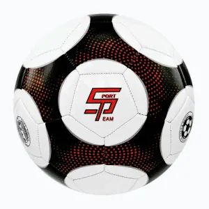 SPORTTEAM Fotbalový míč S2 vel.5 černo-červený obraz