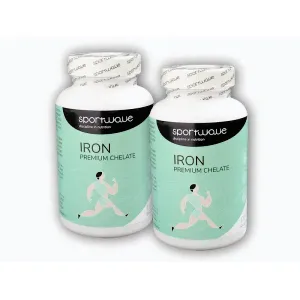 Sportwave 2x Iron premium chelate 120 kapslí obraz