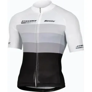 Stevens Aero Equipe Bílo/černý Krátký Rukáv dres - M obraz