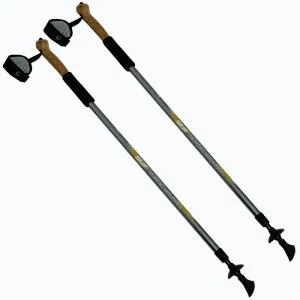 Sulov Trekingové hole Nordic Walking 2-dilné pár oranžová obraz