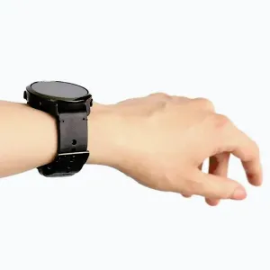 Suunto Suunto 20mm Urban 2 Leather Strap All Black Size M obraz