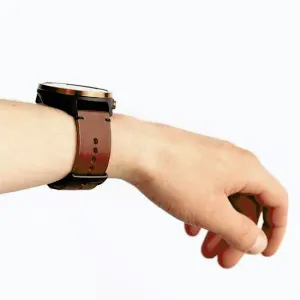 Suunto Suunto 20mm Urban 2 Leather Strap Brown Black Size M obraz