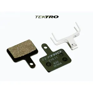 Tektro TK-E10.11 AQUILA zelené brzdové destičky obraz