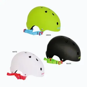 Tempish SKILLET T skate helma POUZE white L/XL(58-60 cm) (VÝPRODEJ) obraz