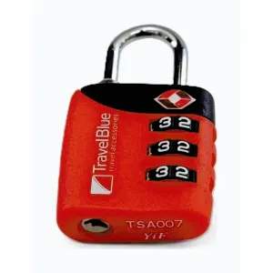 Travel Blue Combi TSA Lock Red obraz