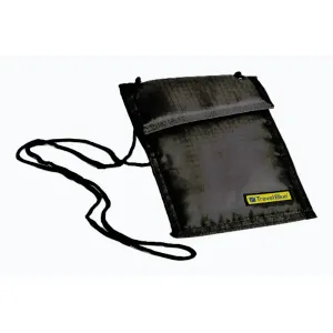 Travel Blue Neck Wallet Rfid Black obraz