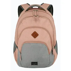 Travelite Basics Backpack Melange Rose/grey batoh obraz