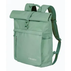 Travelite Basics Roll-up Backpack Light green batoh obraz