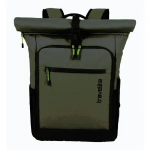 Travelite Briize Backpack M Roll-Up Khaki batoh obraz
