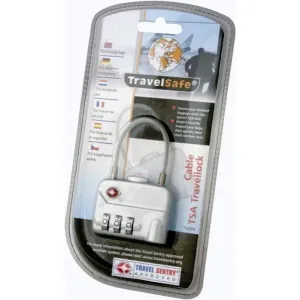 TravelSafe TSA Cable Travellock kombinační zámek obraz