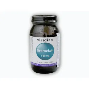 Viridian Bromelain 500mg 90 kapslí obraz