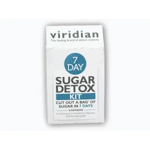 Viridian Chromium Cinamon Complex 14 kapslí (7 Day Sugar Detox) obraz