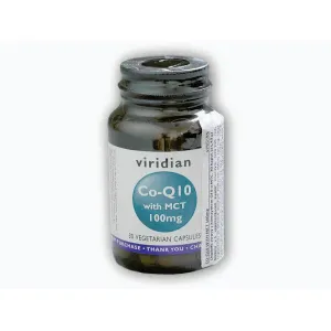 Viridian Co Q10 With MCT 100mg 30 kapslí obraz