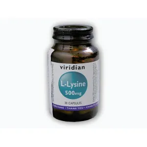 Viridian L-Lysine 30 kapslí obraz