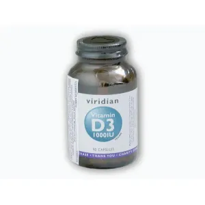 Viridian Vitamin D3 1000iu 90 kapslí obraz