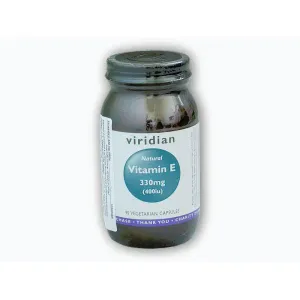 Viridian Vitamin E 330mg 400iu 90 kapslí obraz