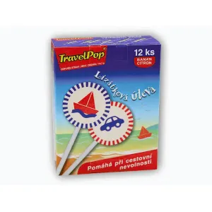VitaHarmony TravelPop banán citron 12 lízátek obraz