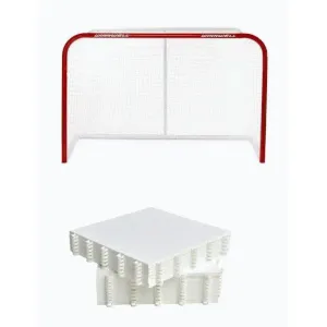 Winnwell 60 Quik Net branka + Hockey Revolution Hockey Tiles desky (8 ks) - Quik Net, 60 obraz