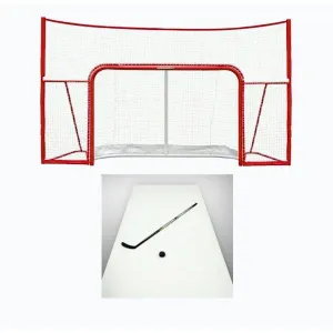 Winnwell 72 ProForm branka s postranní sítí + WINNWELL Shooting Pad Extreme Roll Up 300x150x0, 3 cm - 72 palců obraz