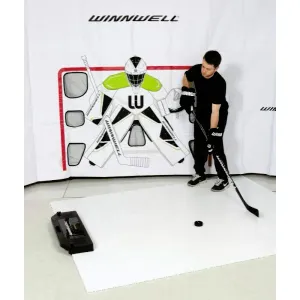 WINNWELL Shooting Pad Extreme střelecká deska+ Winnwell Passing Aid nahrávač obraz