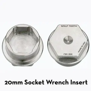 Wolf Tooth Nářadí Flat Wrench Insert 20 Mm Socket obraz