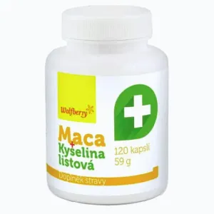 Wolfberry Maca extrakt + Kyselina listová 120 kapslí obraz