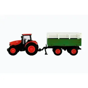Zetor RC traktor s vlekem 2, 4GHz dobíjecí pack + baterie se zvukem obraz