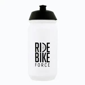 FORCE RIDE BIKE 0, 5 l transparentní-černá láhev na kolo obraz